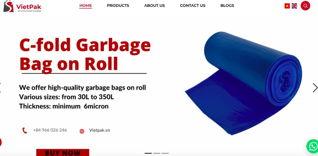 Biodegradable Bags Wholesalers in Vietnam Vietpak (Vietpak Co., Ltd)