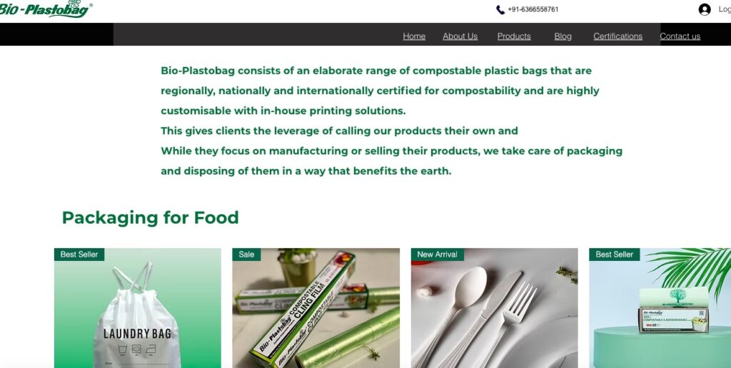BioBaggy (Bio-Plastobag) Biodegradable Bags Manufacturer in India