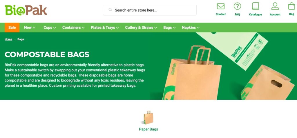 Compostable Bags Wholesalers in Singapore Bio-Pak Singapore