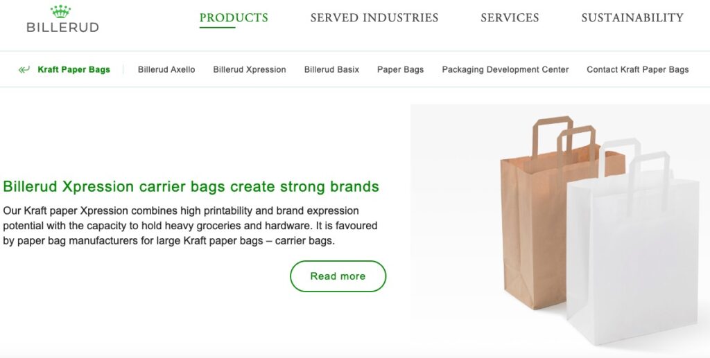 Top 10 Kraft Paper Bag Manufacturers and Suppliers in the World (2026 Update) 5 Top 10 Kraft Paper Bag Manufacturers and Suppliers in the World BillerudKorsnäs