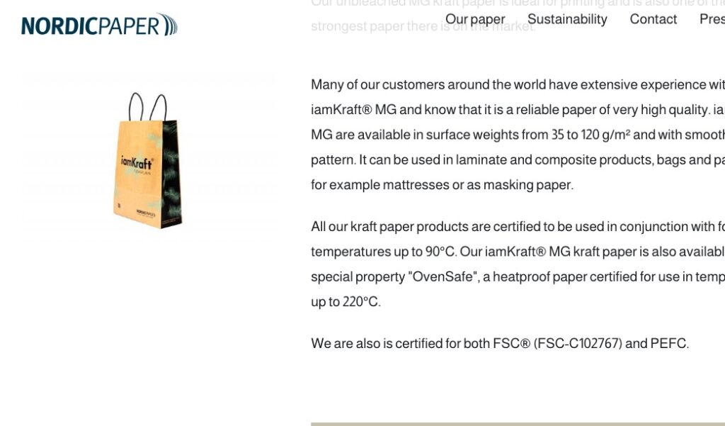 Top 10 Kraft Paper Bag Manufacturers and Suppliers in the World (2026 Update) 9 Top 10 Kraft Paper Bag Manufacturers and Suppliers in the World Nordic Paper