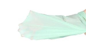 A high-quality compostable trash bag neatly tied at the top