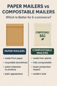 Paper Mailers vs Compostable Mailers