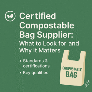 Certified Compostable Bag supplier