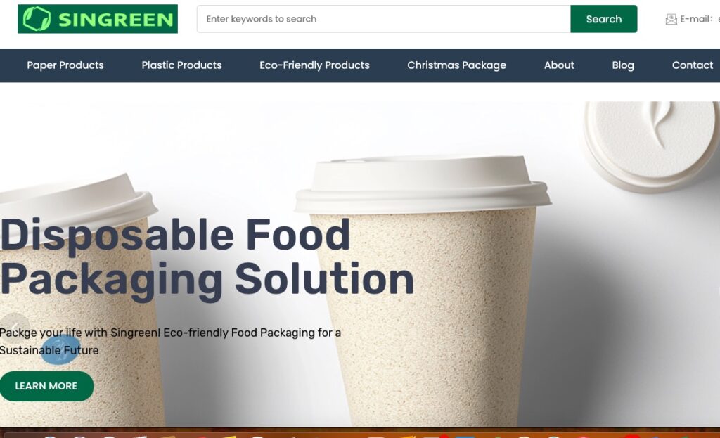 Compostable Packaging Manufacturers in China Singreen Package