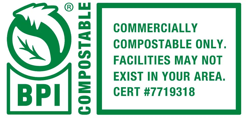 Compostable bag factory certifications BPI