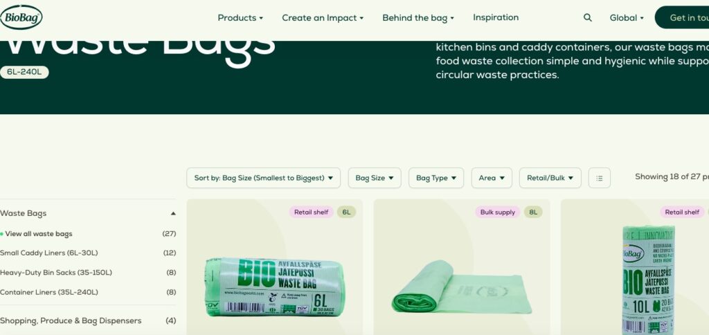 Biodegradable Bags Manufacturers and Suppliers in the World biobag