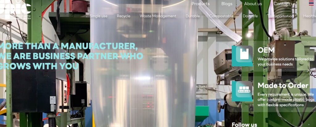 Biodegradable Bags Manufacturers and Suppliers in the World Sahachit Watana Plastic Industry Co., Ltd.