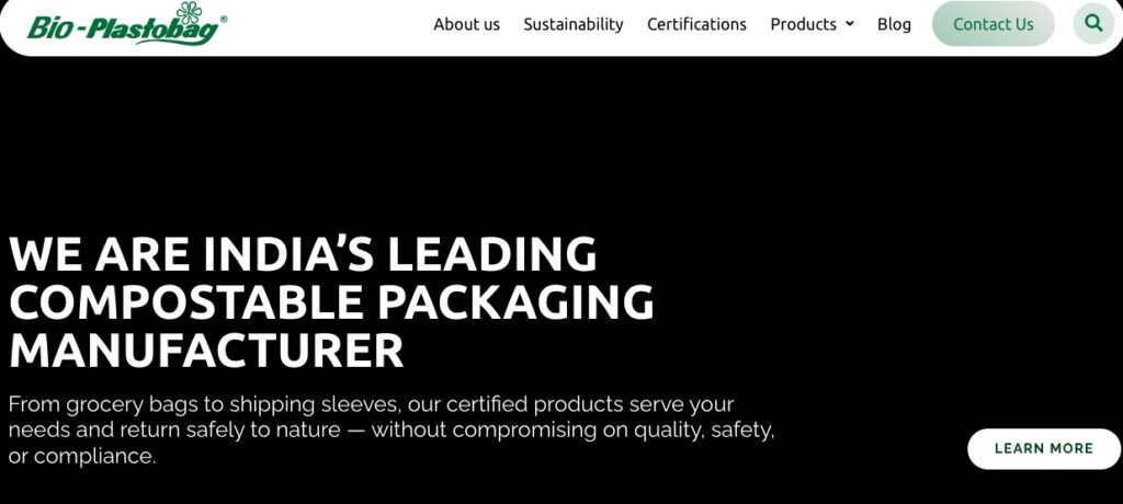 Biodegradable Bags Manufacturer and Suppliers in the World Sarah Bio Plast / Bulldog Bag (India / USA)