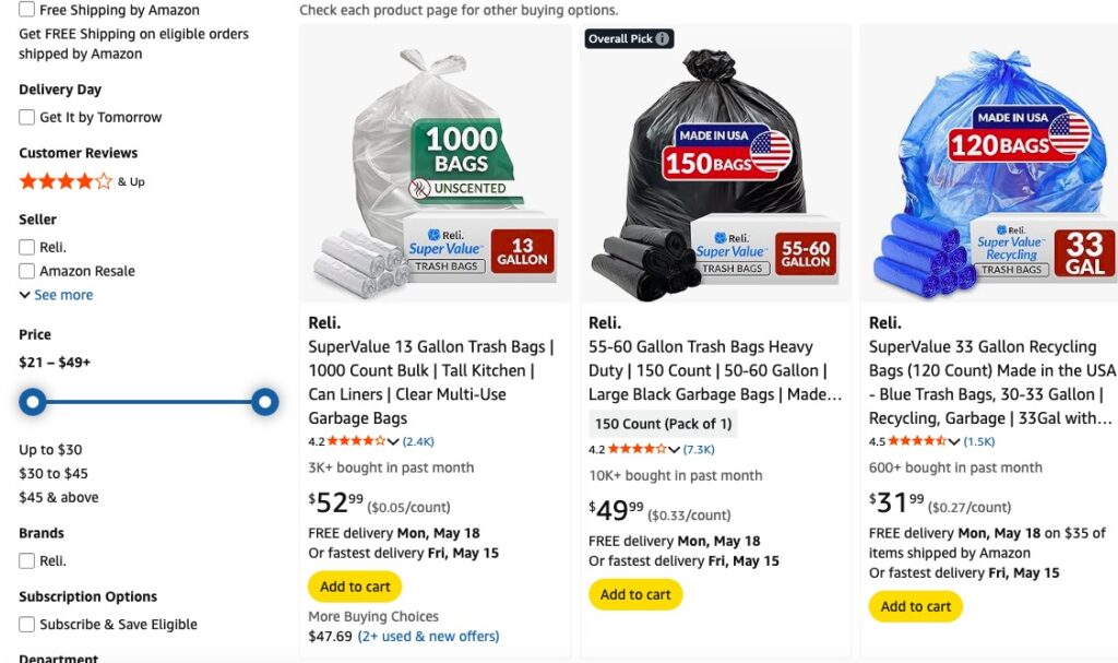Reli. SuperValue – Best Budget Pick