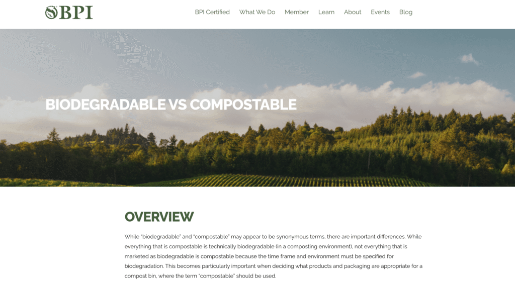 Biodegradable Garbage Bags vs Compostable Garbage Bags: What's the Real Difference? 2026 2 bpi compost