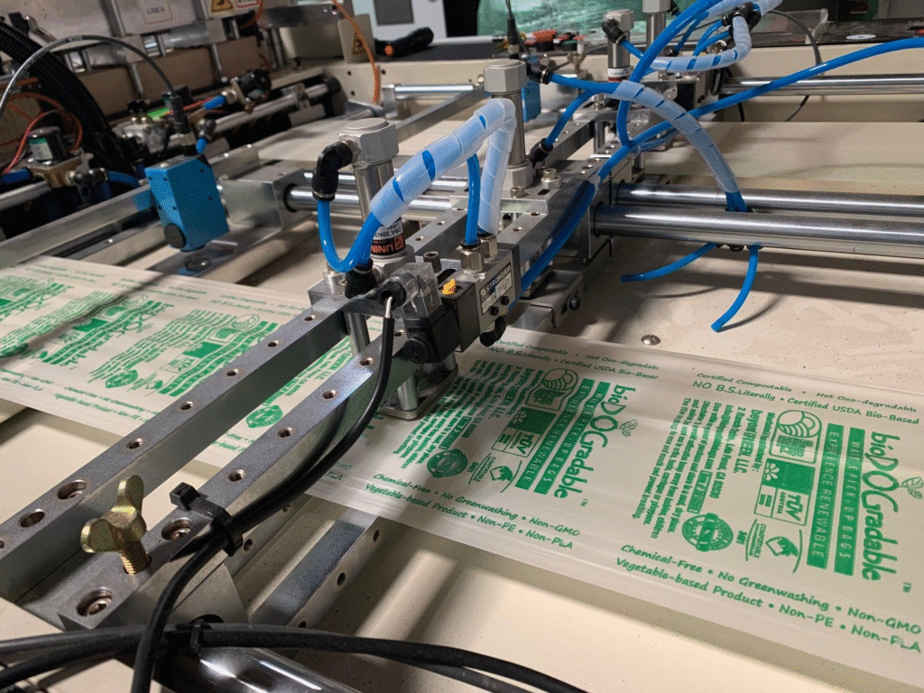 how compostable bags are made manufacturing process