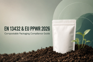 EN 13432 compostable packaging and EU PPWR 2026 – professional regulatory guide for industrial composting standards